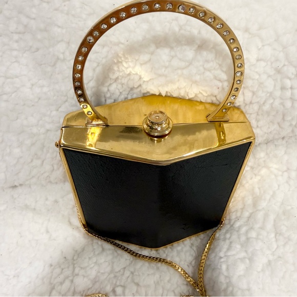 STUNNING Inge Christopher Box Handbag Crossbody - Picture 3 of 17